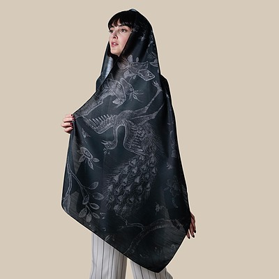 شال سیمرغ-ایراددار